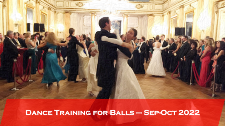 Dance training for Balls in Brussels – Sep-Oct 2022