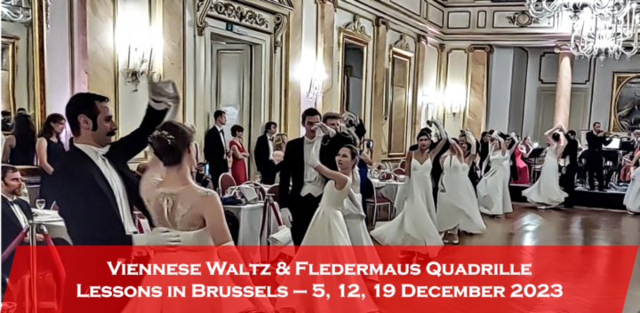 Viennese Waltz & Quadrille Lessons in Brussels – 5, 12, 19 Dec 2023