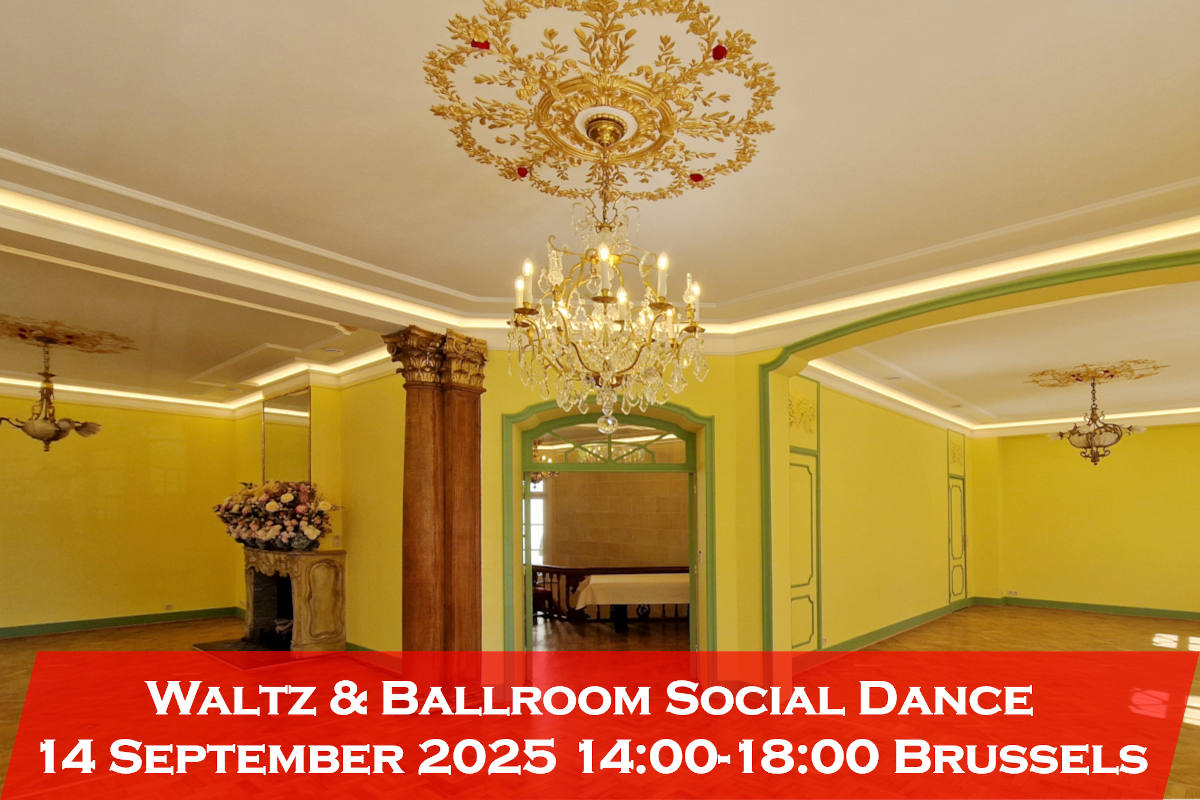 Waltz & Ballroom Social Dance 2025-09-14 14:00-18:00 Brussels