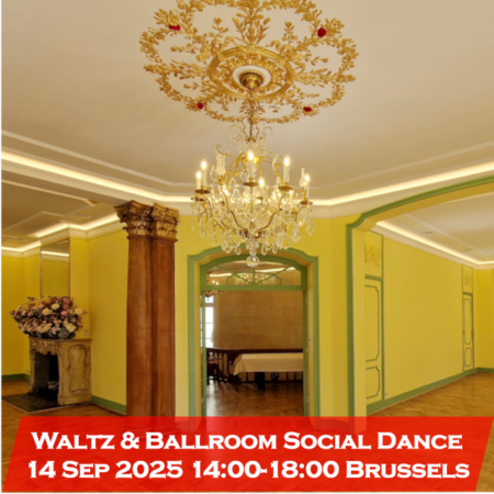 Waltz & Ballroom Social Dance 2025-09-14 14:00-18:00 Brussels
