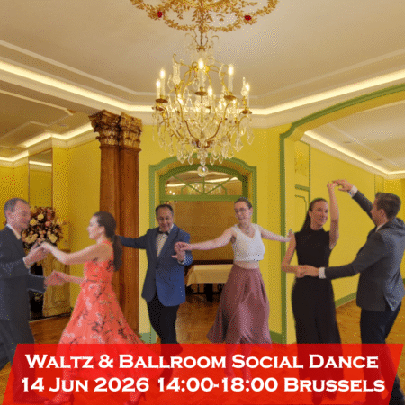 Waltz & Ballroom Social Dance 2026-06-14 14:00-18:00 Brussels
