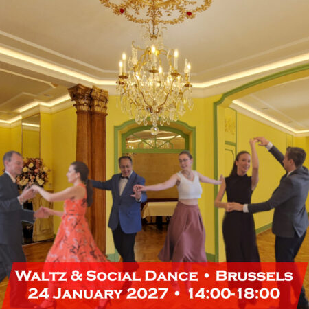 Waltz & Social Dance 24 Jan 2027 14:00-18:00 Brussels